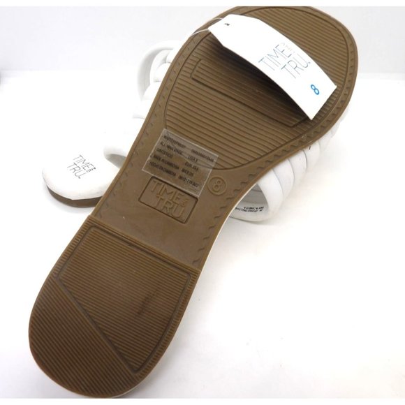 Women's Comfort Band Slide Ons White size 8 NWT - Picture 4 of 4